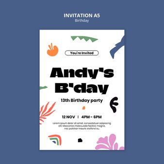 Joint Birthday Invitation Images - Free Download on Freepik
