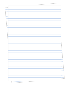 18 Free Printable Lined Paper Sheets | Just Family Fun