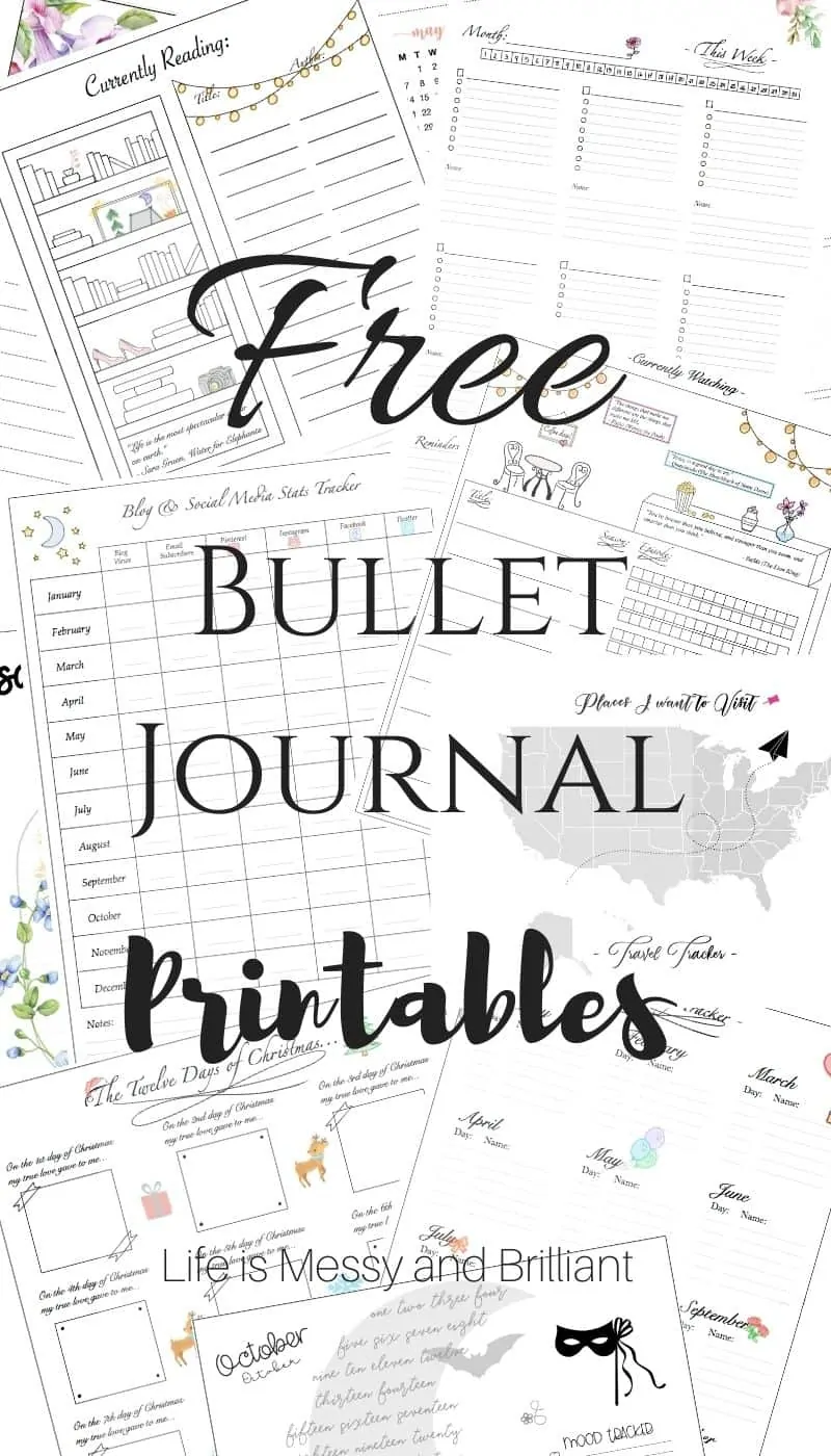free printable journal pages pdf