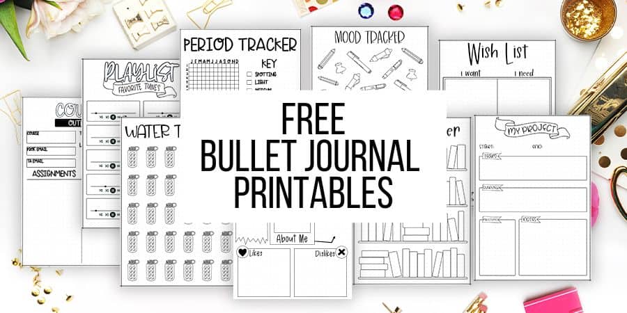 free printable journal pages pdf