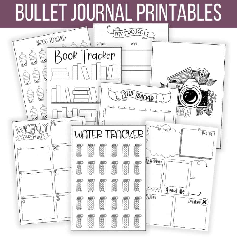 free printable journal pages