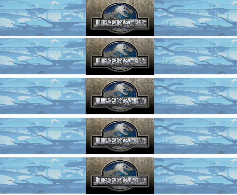free printable jurassic world water bottle labels