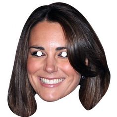 free printable kate middleton mask