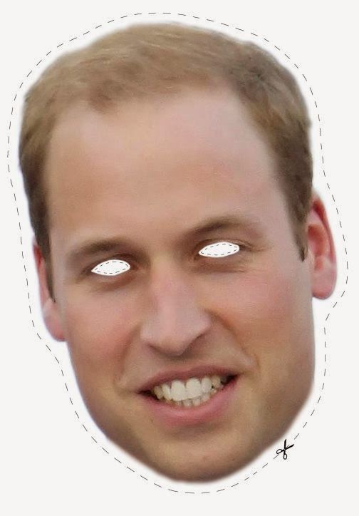 free printable kate middleton mask