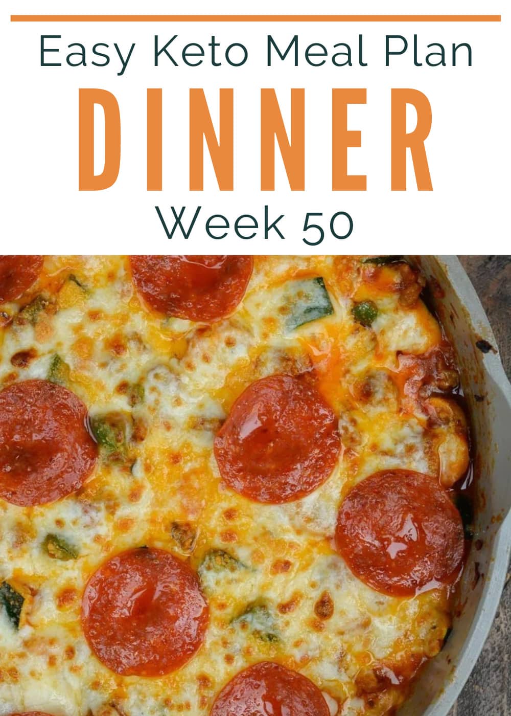 Easy Keto Meal Plan with Printable Shopping List (Week 50) - Maebells