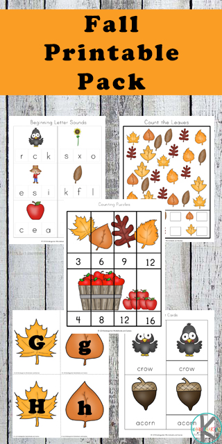 FREE Fall Printable Pack