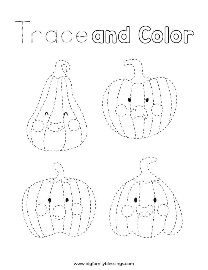 free printable kindergarten fall worksheets