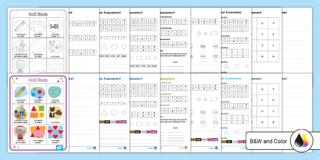 free printable kindergarten readiness worksheets