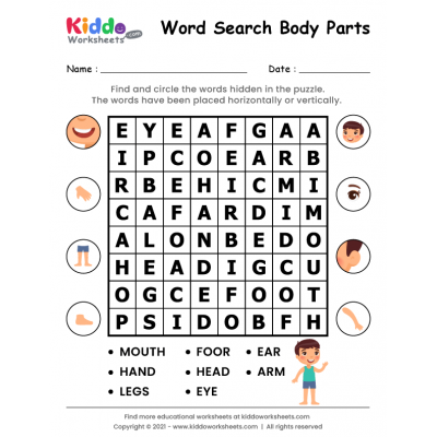 free printable kindergarten word search worksheets