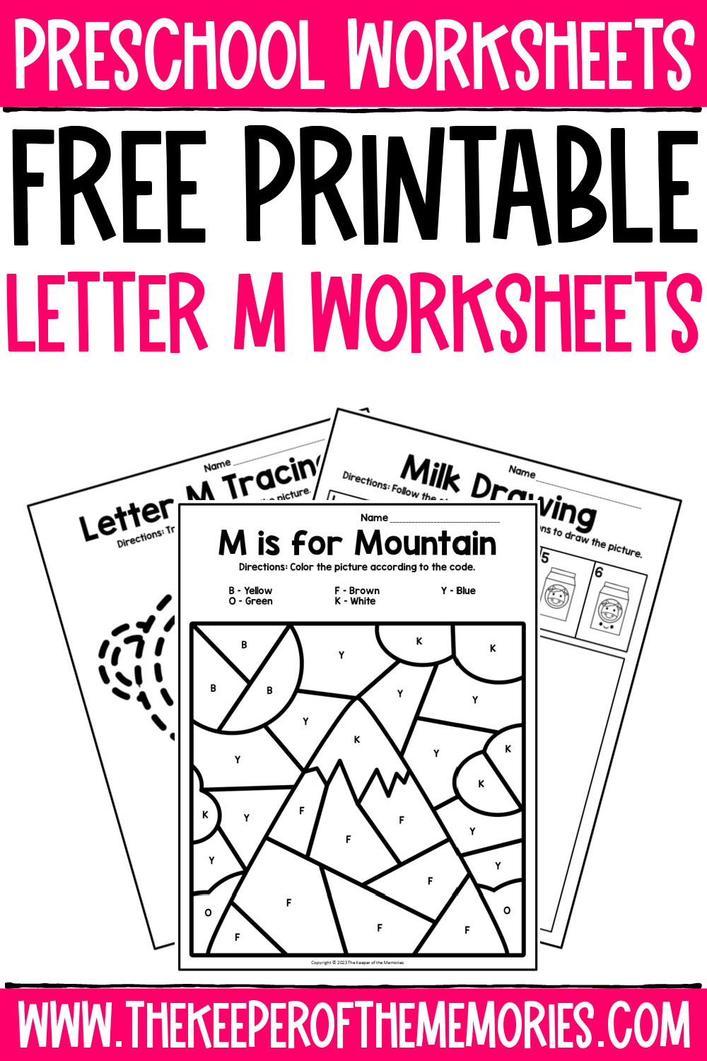 free printable kindergarten worksheet letter