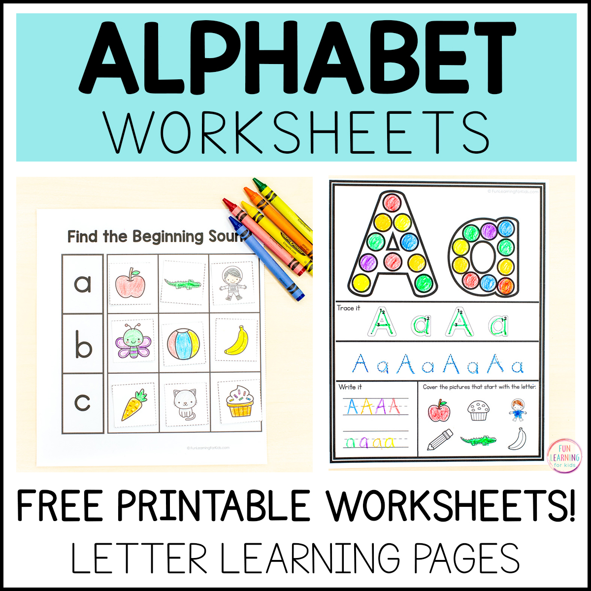 free printable kindergarten worksheet letter