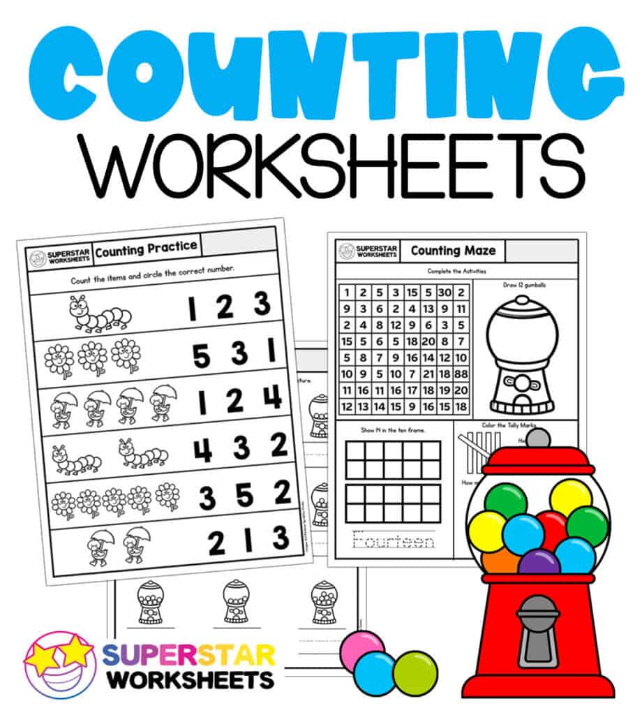 free printable kindergarten worksheet math