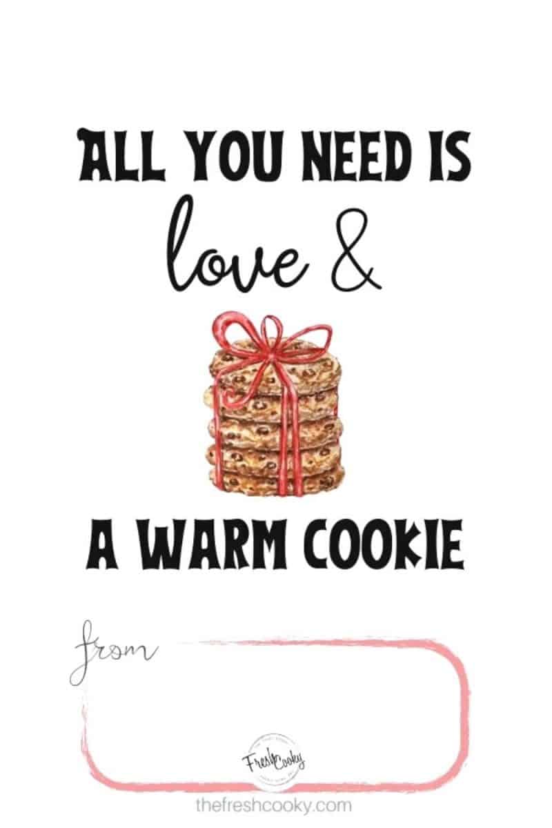 free printable kitchen gift tags
