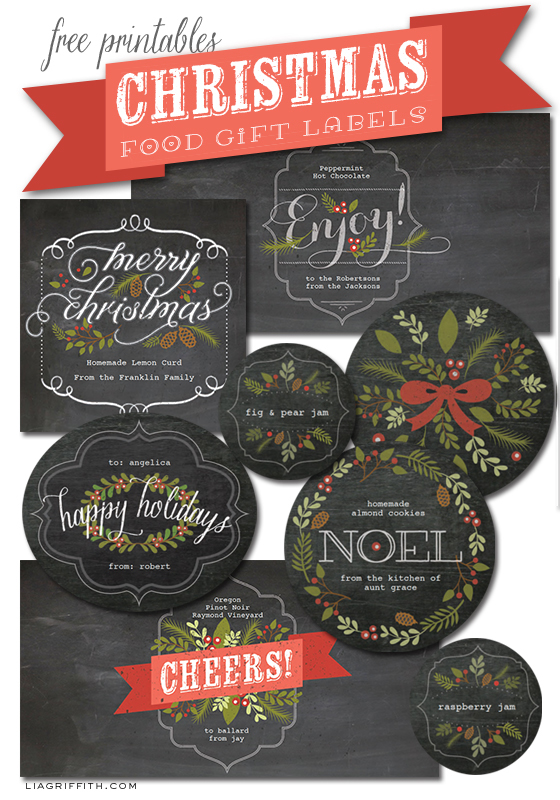 Free Printable : Holiday Gift Tags for Baked Goodies | A Cup of ...