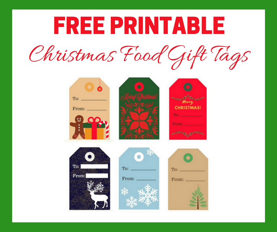 free printable kitchen gift tags