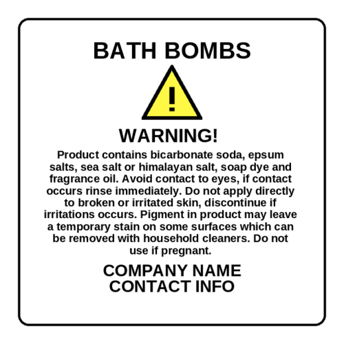26 Free Bath Bomb Label Templates That Are Seriously the Bomb