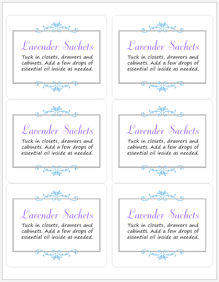 DIY Gift Idea: Lavender Oil Sachet - Worksheets Library diy-gift-idea-lavender-oil-sachet-worksheets-library