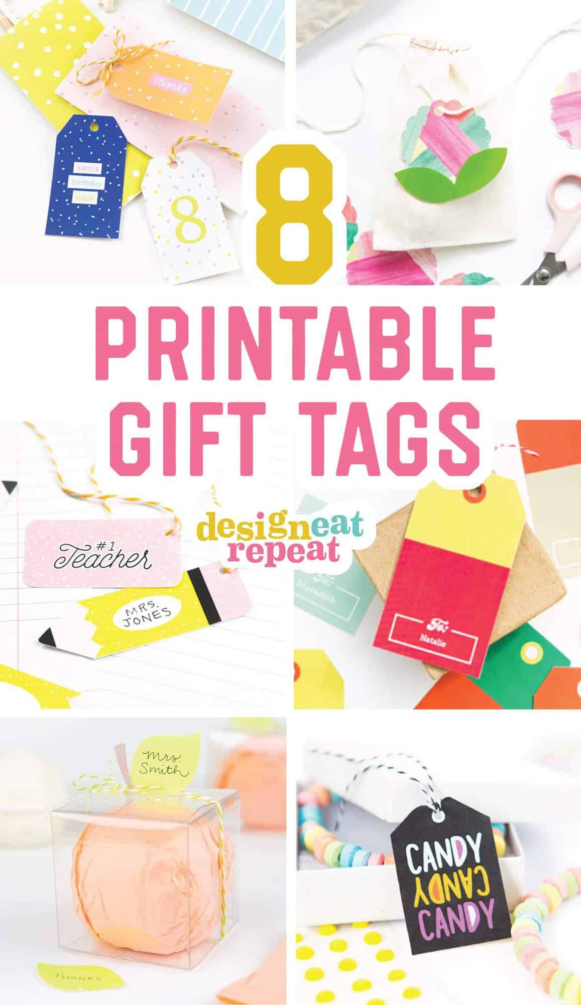 free printable labels for gift bags
