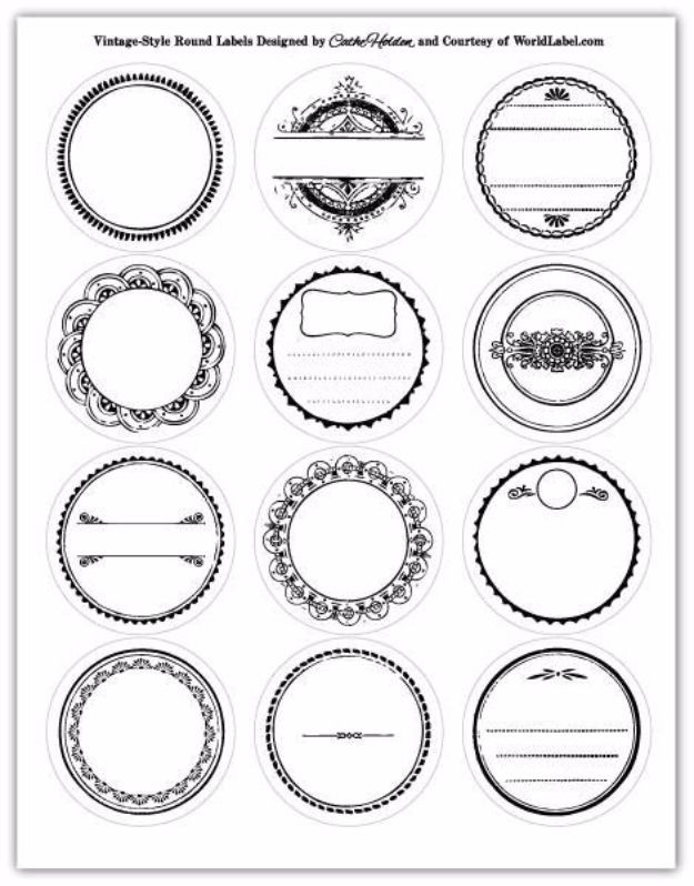 31 Free Printables and Templates for Mason Jars