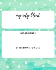 free printable labels for roller bottles