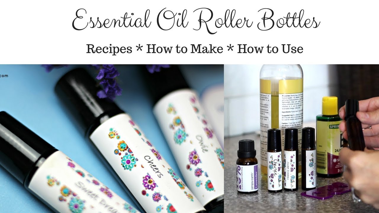 free printable labels for roller bottles