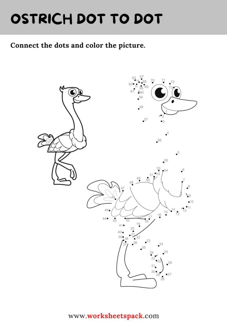 free printable large dot to dot