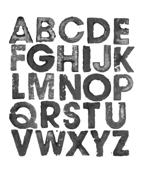 Large Fonts Alphabets - 7 Free PDF Printables | Printablee