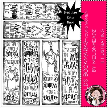 free printable lds bookmarks