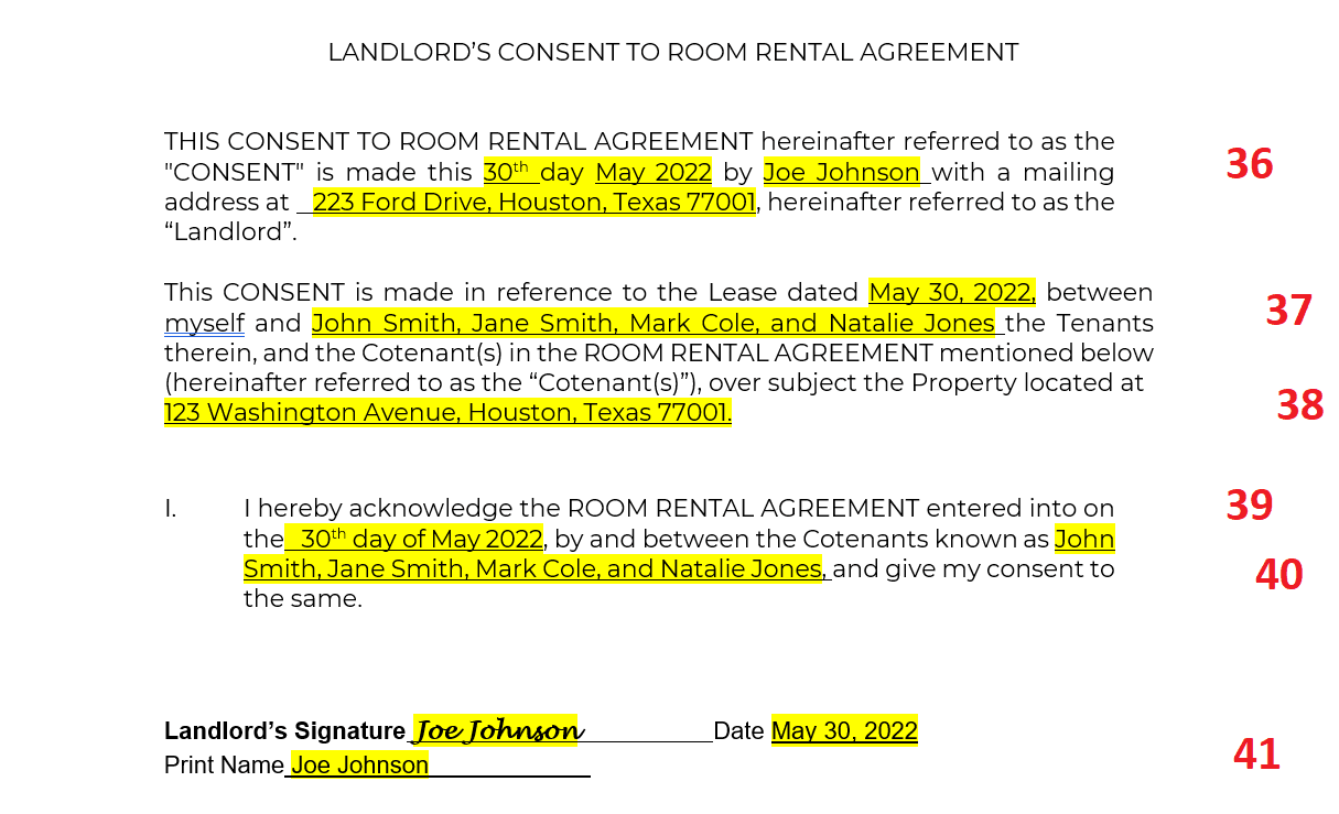 free printable lease agreement for roommates