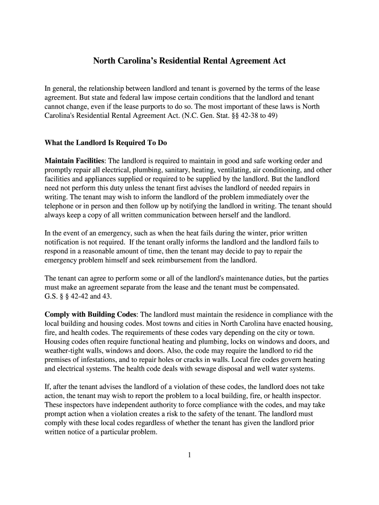 North Carolina Rental Agreement Online - Fill Online, Printable ... - Worksheets Library north-carolina-rental-agreement-online-fill-online-printable-worksheets-library