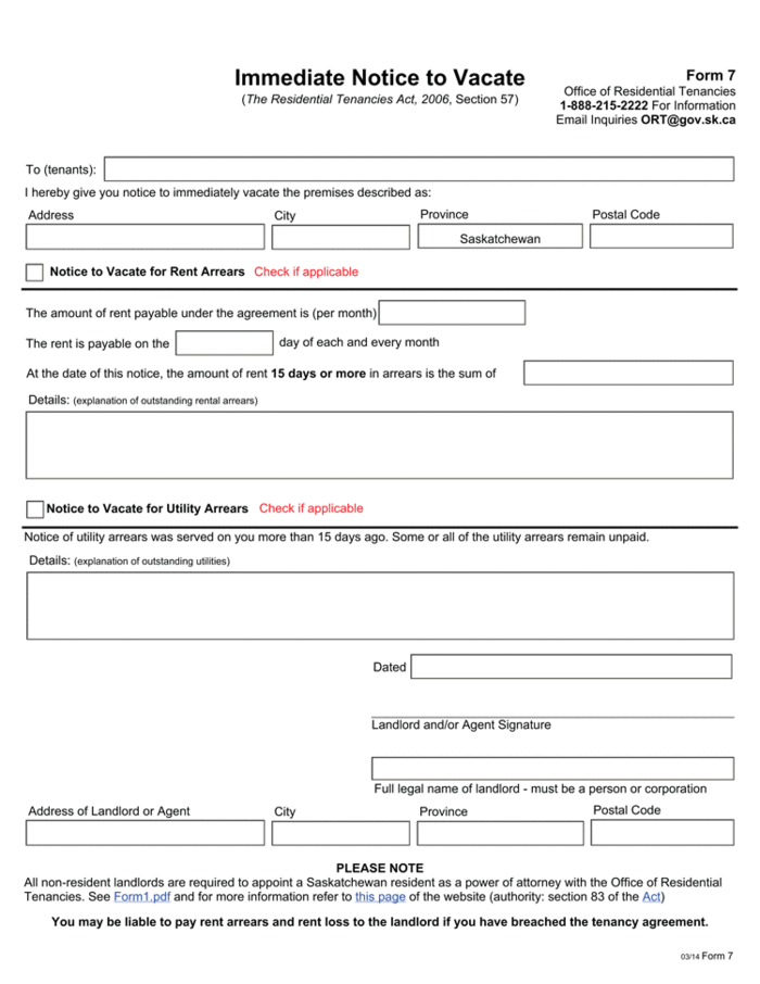 free printable lease agreement saskatchewan