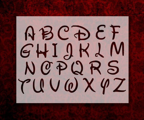free printable letter stencils different fonts