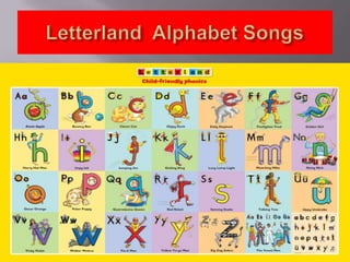 Letterland Alphabet Songs | PPT