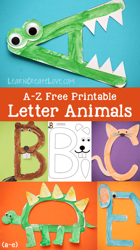 free printable letters for crafts