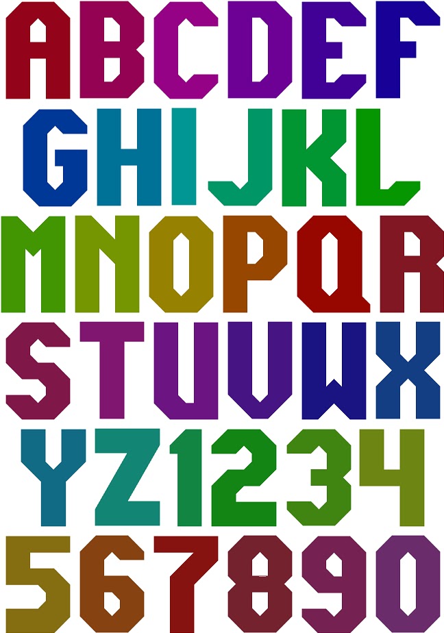 free printable letters for quilting
