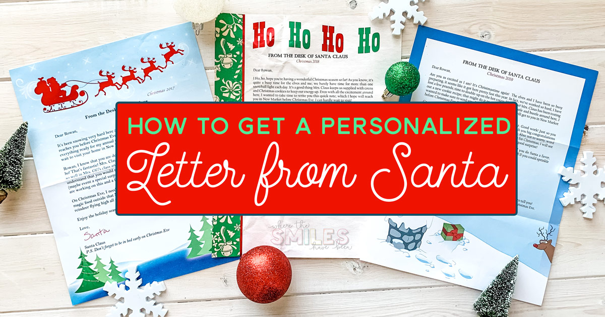 Letter from Santa: How to Get One Personalized for Your Child!