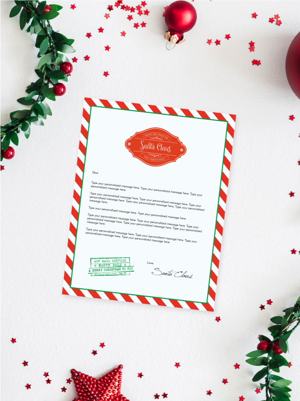 Editable Letters From Santa
