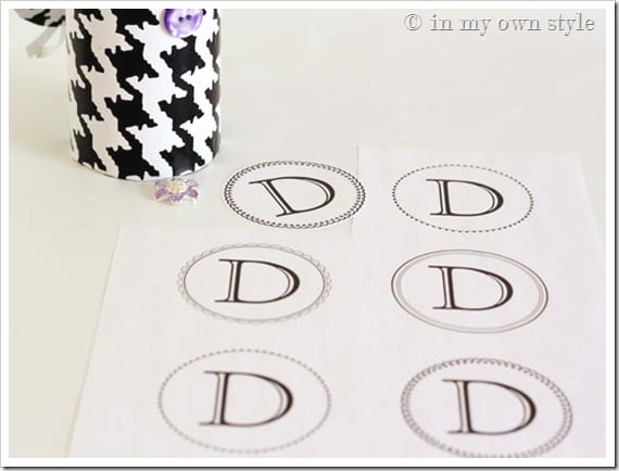 free printable letters martha stewart