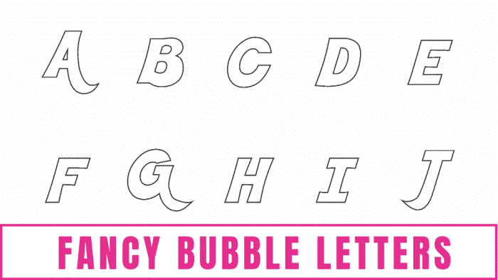 free printable letters martha stewart
