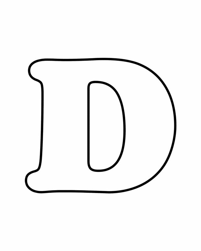 free printable letters pinterest