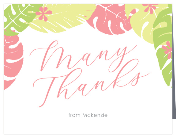free printable luau thank you tags