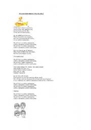 free printable lyrics yellow submarine