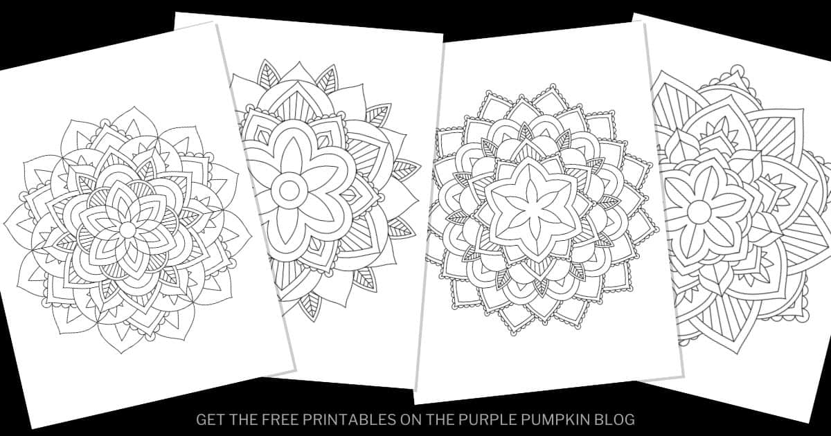 free printable mandala designs