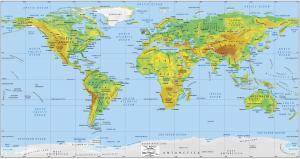 free printable map of the world with longitude and latitude