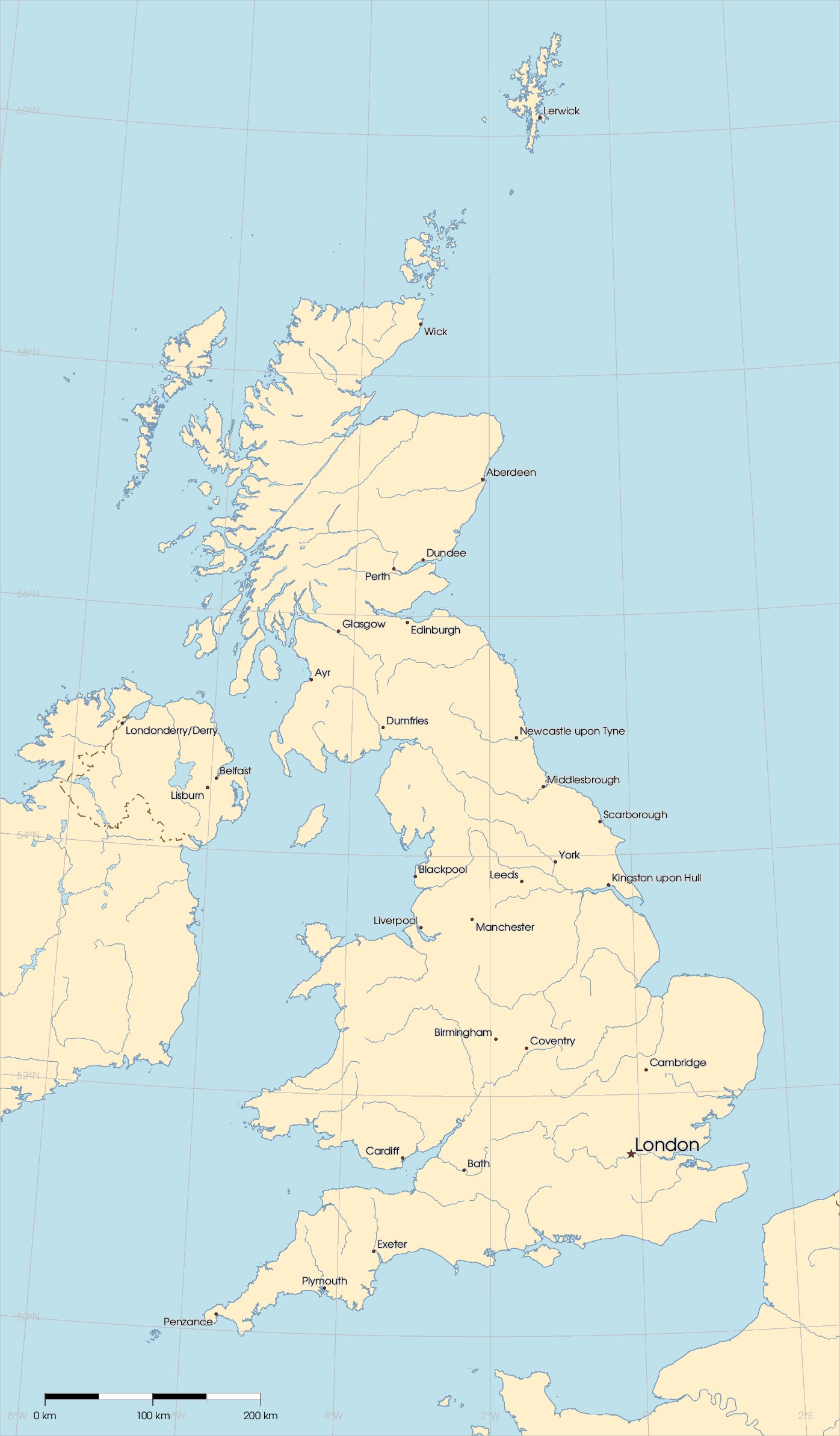 Free Free Printable Map Of Uk Towns And Cities Download Free Free 