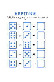 free printable math addition worksheets for kindergarten pdf