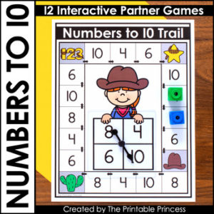 free printable math games for kindergarten students