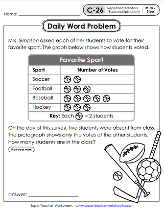 Daily Word Problems (Level C)