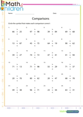 free printable math worksheet for grade 2