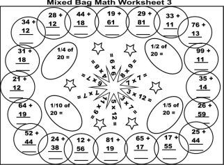 Printable Double Digit Subtraction Worksheets Sketch Coloring Page